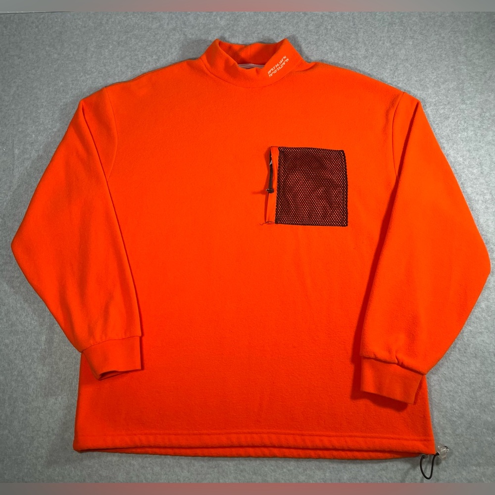 Urban Outfitters Orange Gorp-Core Pullover with Net Pocket US Small